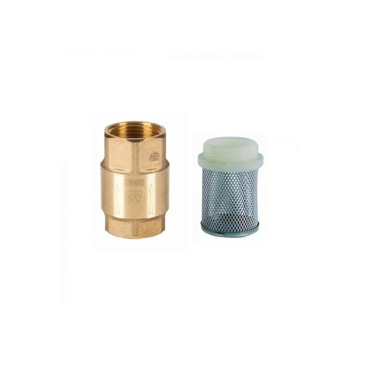 Atbulinis vožtuvas su filtru 2"