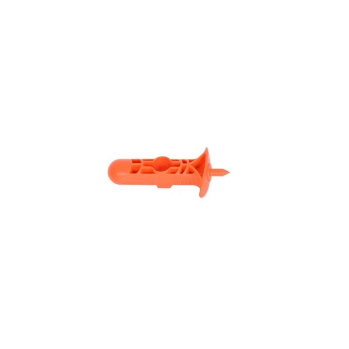 Plastikinis skylamušis 3-4 mm, oranžinis