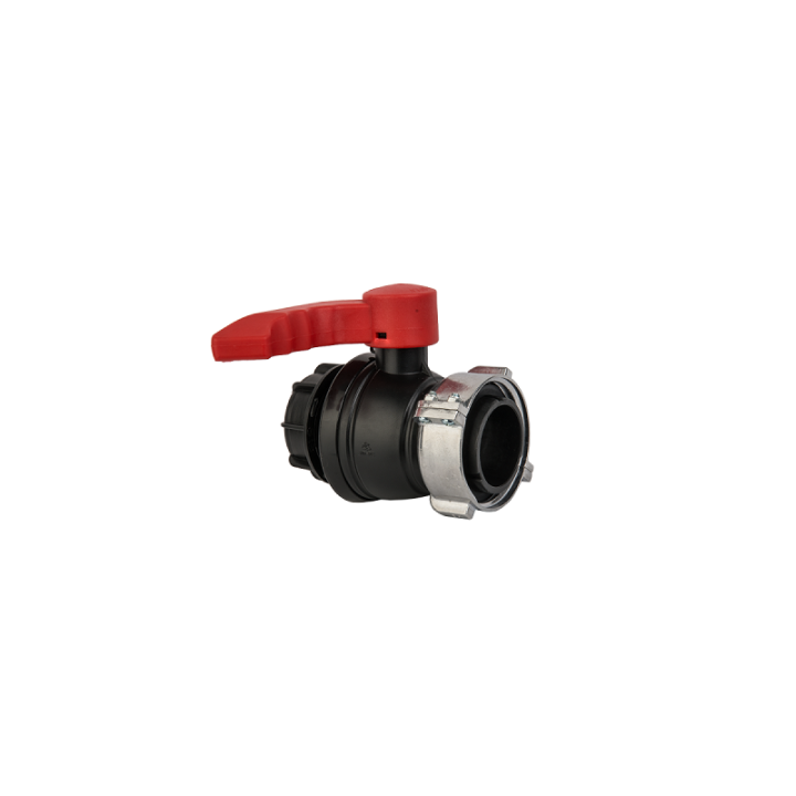 IBC rutulinis ventilis 75mm vid.sr. x 60mm iš.sr. su akle