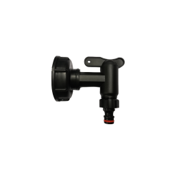 Pajungimas prie IBC konteinerio 60mm su kraneliu