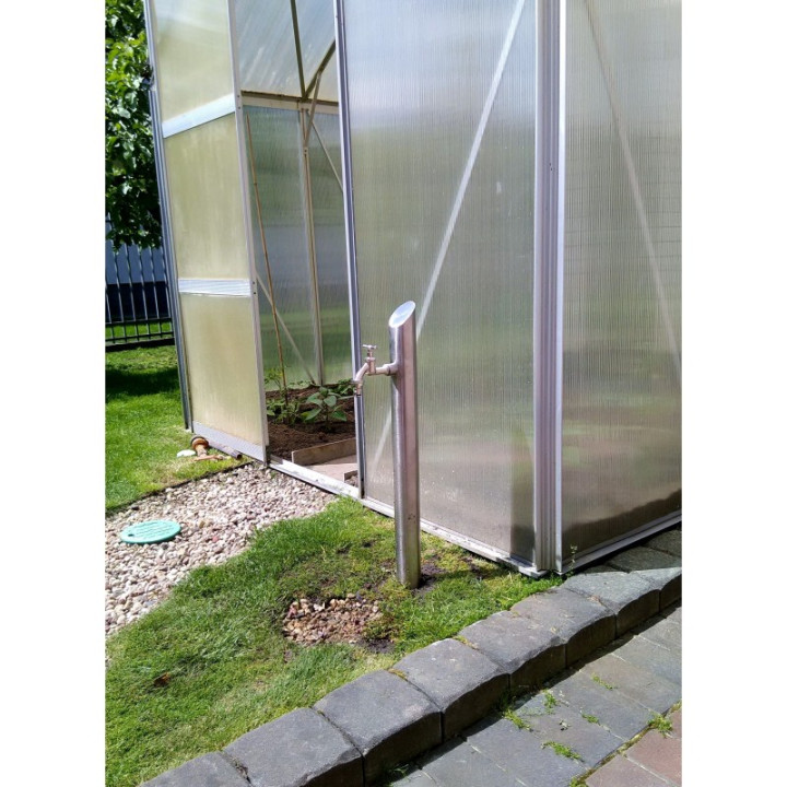 Vandens kolonėlė, nuožulni 72 cm, iš šono