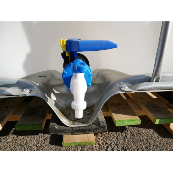 IBC ventilis 60 mm su pajungimu laistymo žarnai
