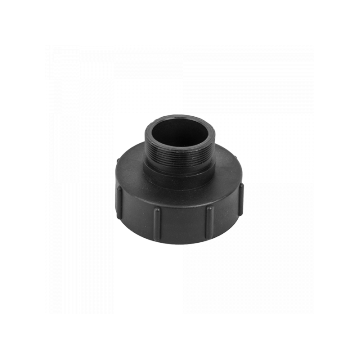 IBC pajungimas 100mm x 8 vidinis sriegis, 2" išorinis sriegis