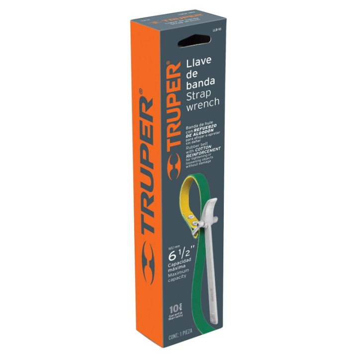 Filtro guminis veržliaraktis 165 mm TRUPER