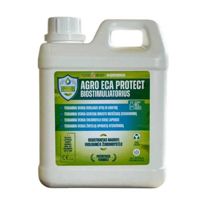 Agro ECA Protect biostimuliatorius nuo ligų ir augimo skatinimui 2l