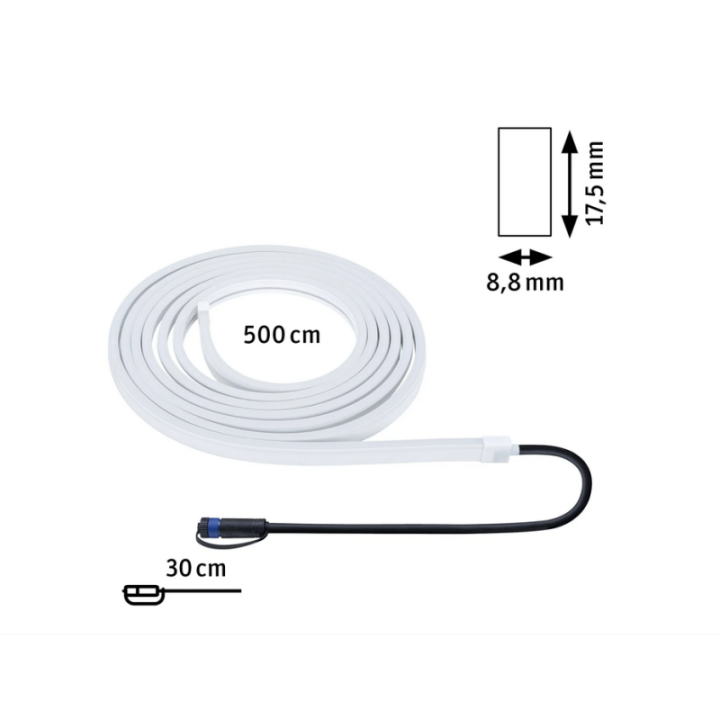 Plug & Shine LED juosta 46W, 10m