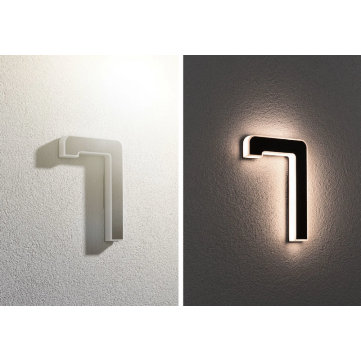 LED namo numerio šviestuvas skaičius 7