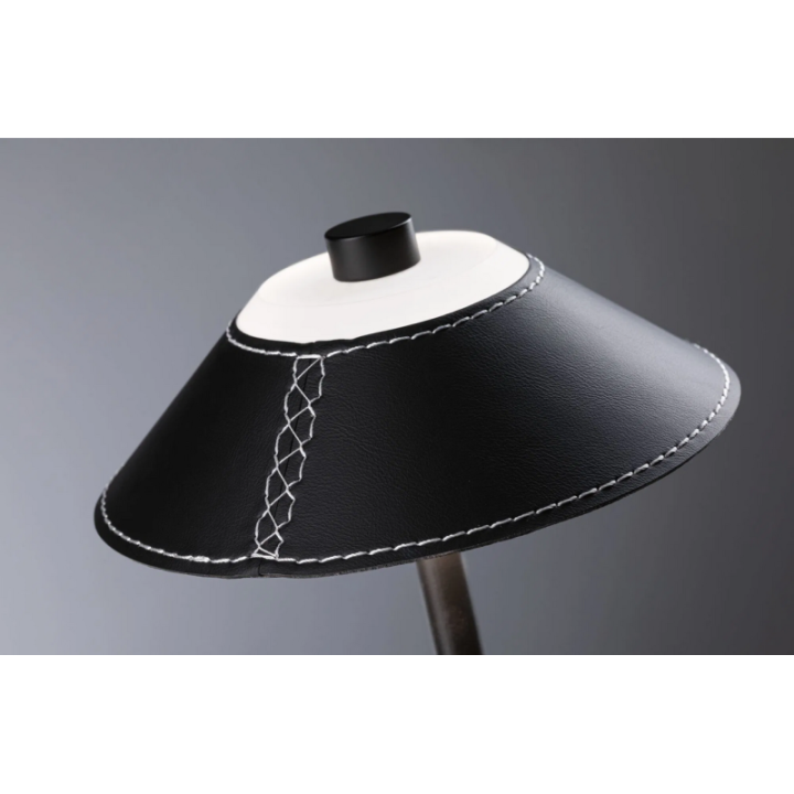 Akumuliatorinis šviestuvas Pellini juodos spalvos, 330x150mm