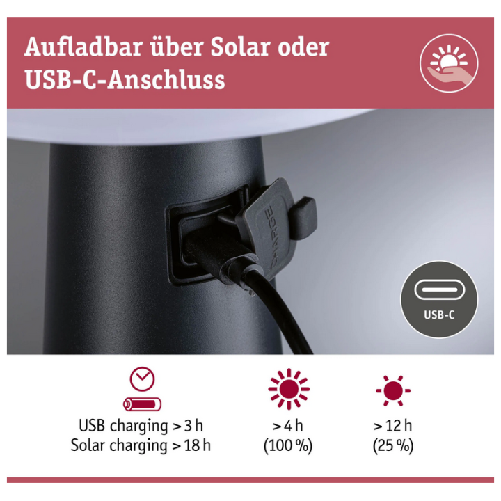 Akumuliatorinis šviestuvas Ilanga