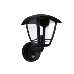Sieninis šviestuvas Classic Curved 12W su judesio davikliu