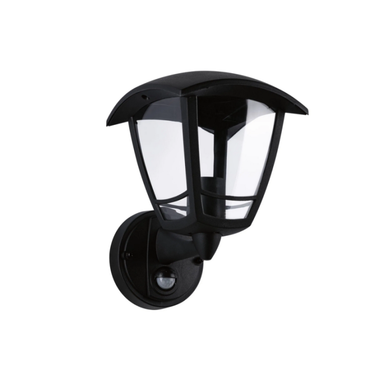 Sieninis šviestuvas Classic Curved 12W su judesio davikliu