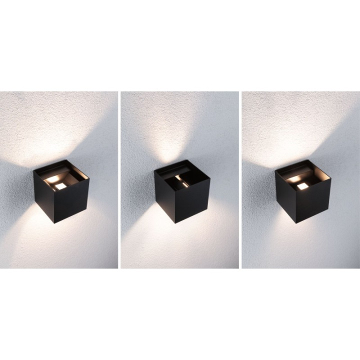 Sieninis šviestuvas Cybo RGBW 2x2,5W