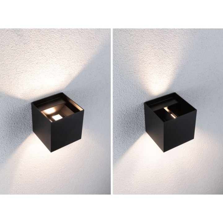 Sieninis šviestuvas Cybo RGBW 2x2,5W