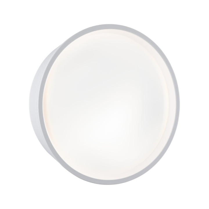 Sieninis šviestuvas Platomo 14,5W, baltos spalvos