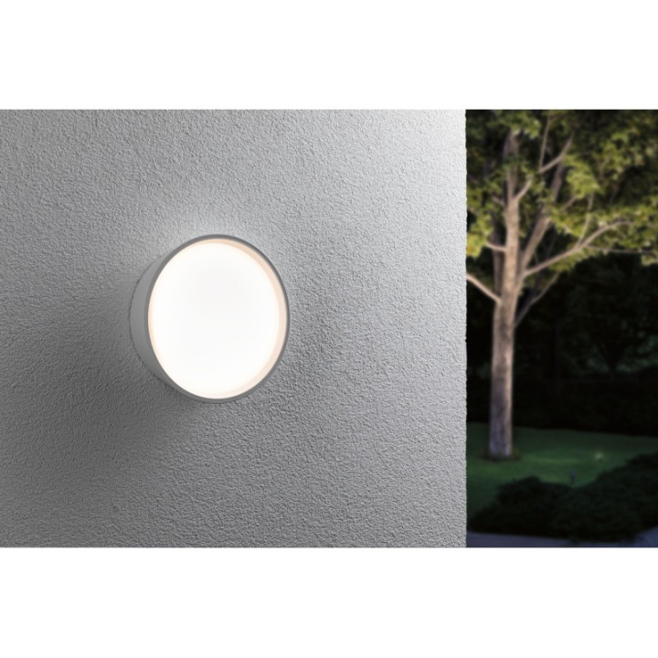 Sieninis šviestuvas Platomo 14,5W, baltos spalvos