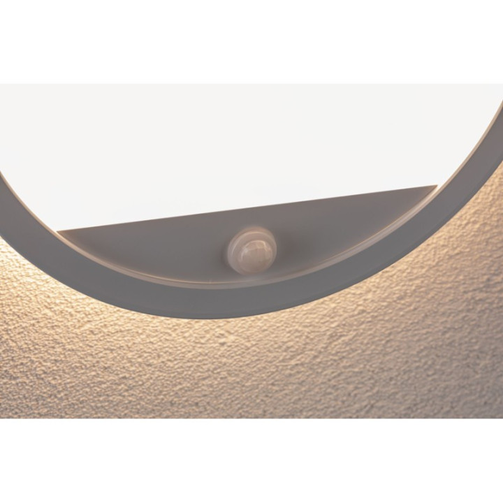 Sieninis šviestuvas Lamina Backlight 14,5W su judesio davikliu, baltos spalvos