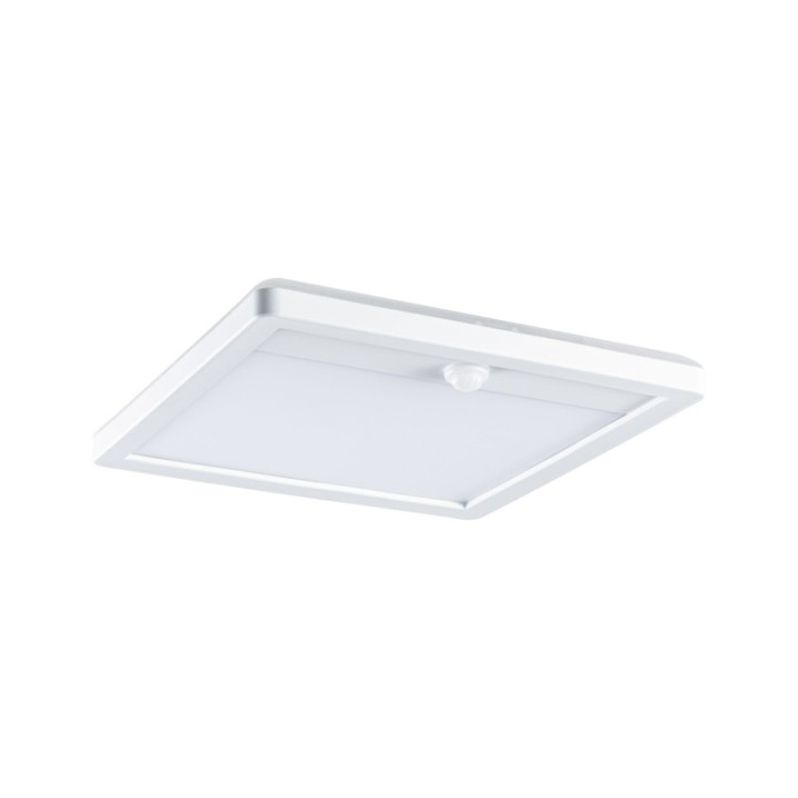 Sieninis šviestuvas Lamina Backlight 14,5W su judesio davikliu, kvadratinis baltas
