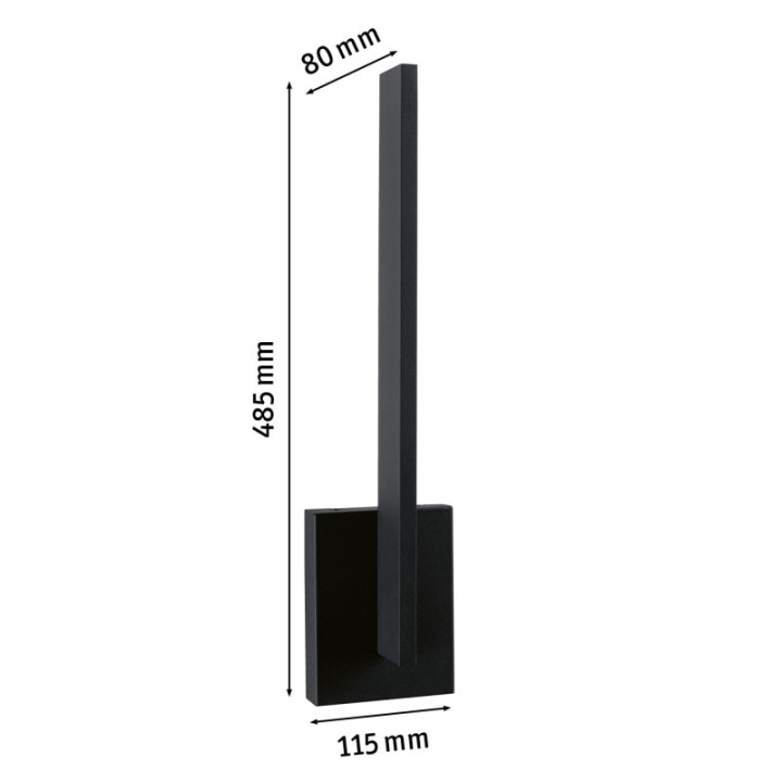Sieninis šviestuvas Levka 13,5W